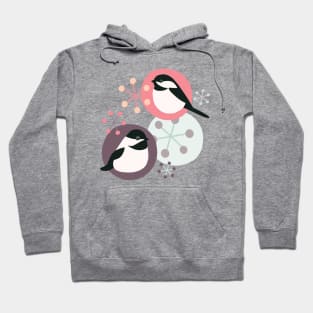 Christmas Chickadees Hoodie